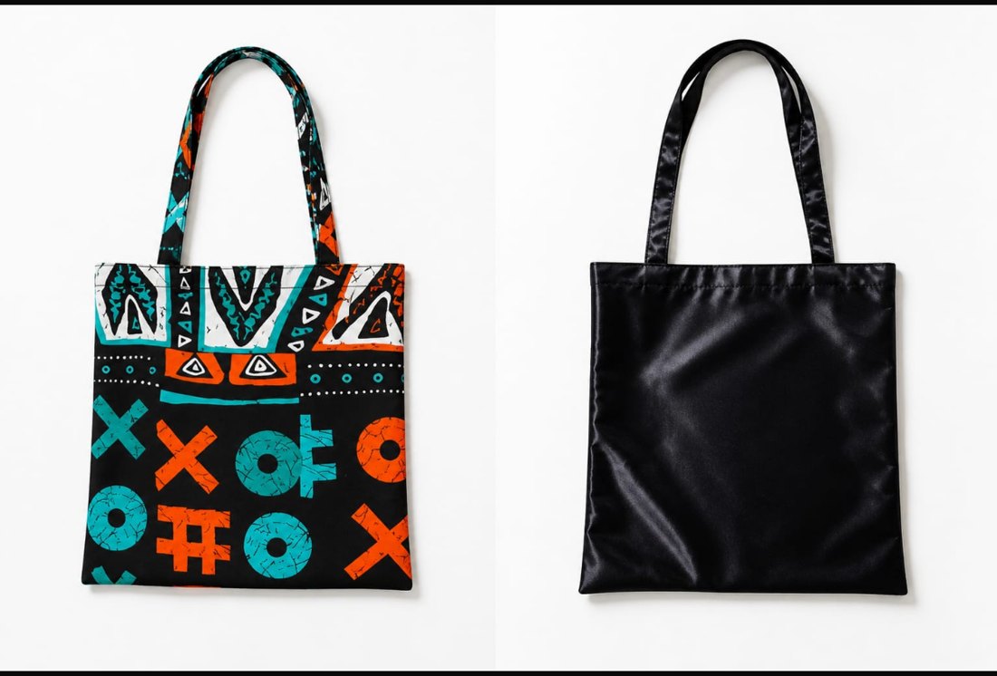 Colorful handmade Primo Collection tote bag